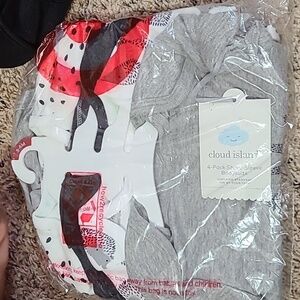 Cloud Island Neutral Body Suits 3-6m